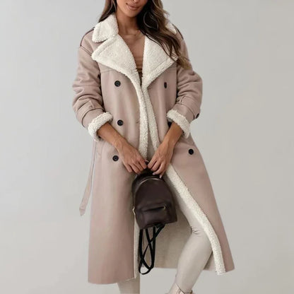 Elegant Women's Long Winter Coat Cornelis
