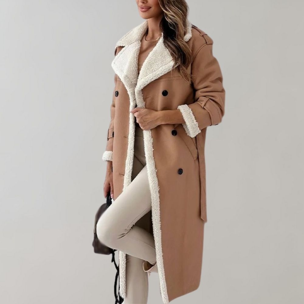 Elegant Women's Long Winter Jacket