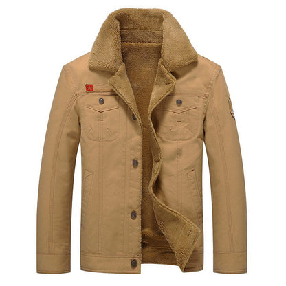 Men's Winter Jacket Sherpa Fleece Insulated