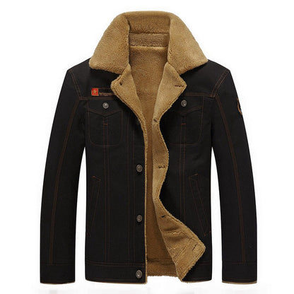Men's Winter Jacket Sherpa Fleece Insulated