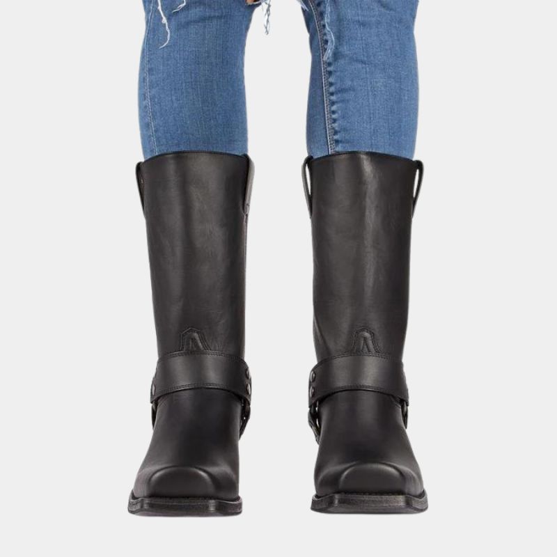 Herren Westernstiefel Leder Midcalf Stil - IdealeKleiden