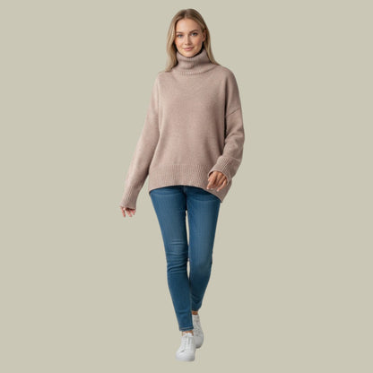 Women's Loose Winter Warm Turtleneck Sweater