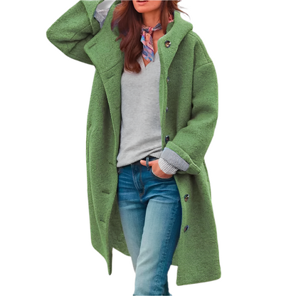 Comfortable women's jacket made of merino wool