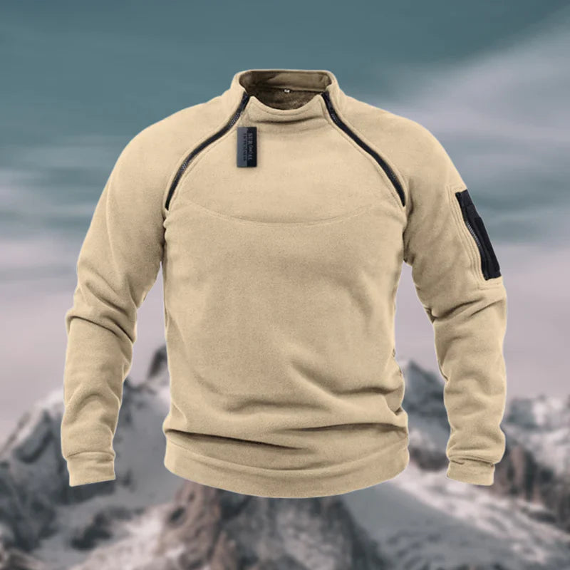 Men's Windproof Functional Fleece Pullover