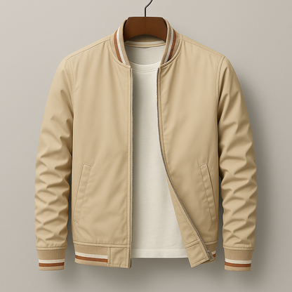 Modern Men's Bomber Jacket Slim Fit Stylish