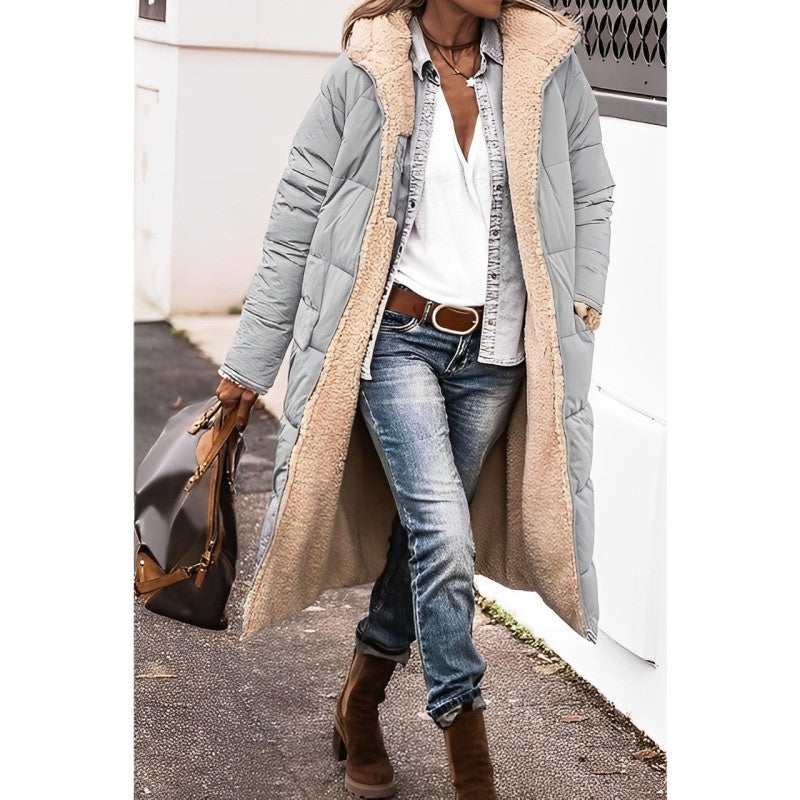 Elegant Women's Long Comfortable Coat