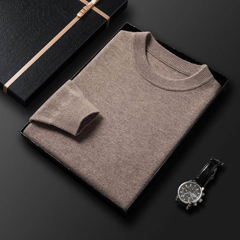 Herren Pullover Langarm Warm Gemütlich - IdealeKleiden