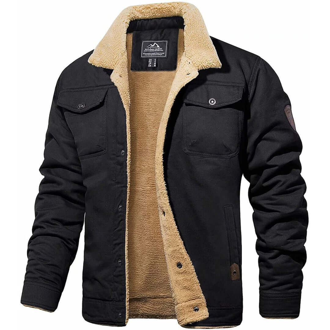 Vintage Herren Bomberjacke Retro Style - IdealeKleiden