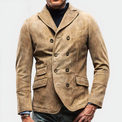 Men's Blazer Two-Button Elegance