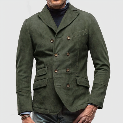 Men's Blazer Two-Button Elegance