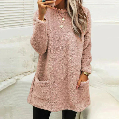 Soft Winter Top Cozy Sweater