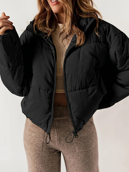 Stylish Quilted Women's Jacket with Zipper