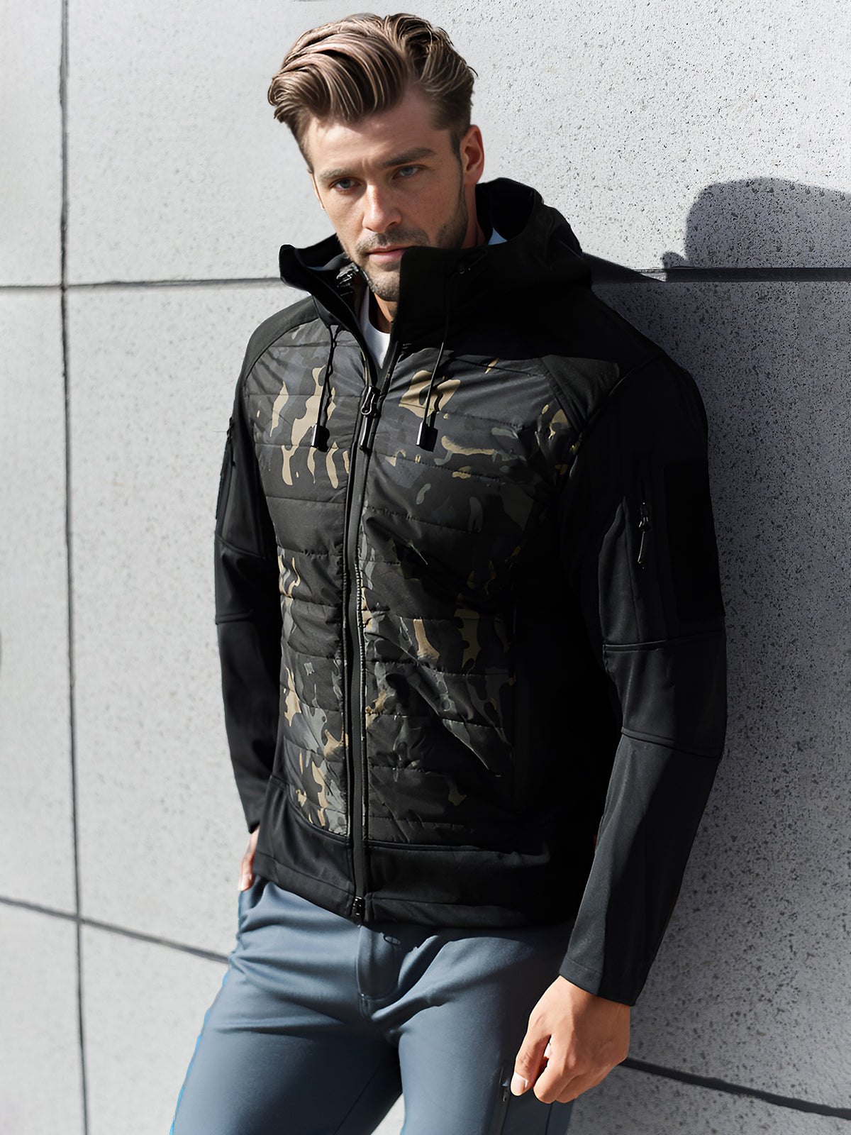 Warme Isolierte Outdoor-Jacke