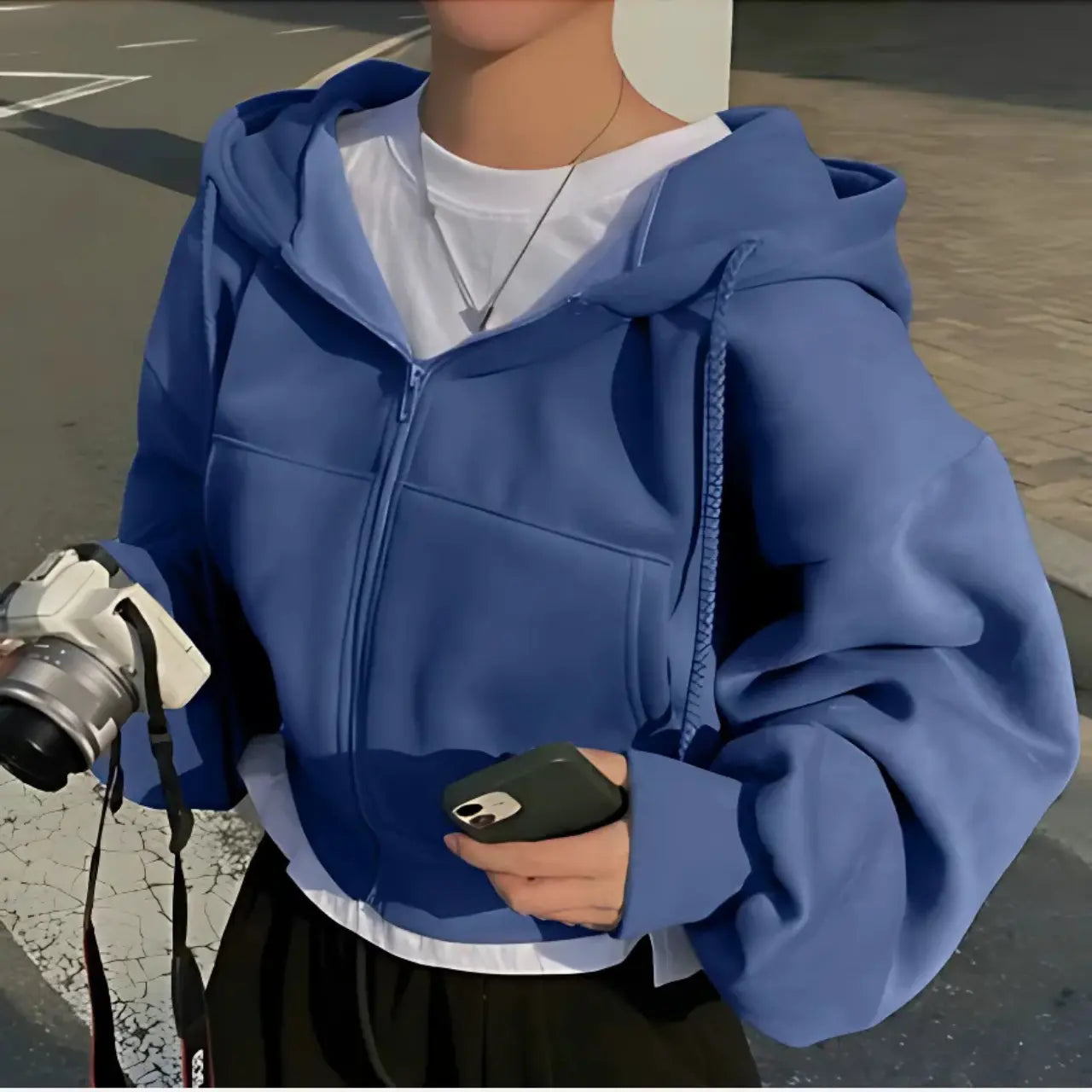 Comfortable Zip-Up Hoodie