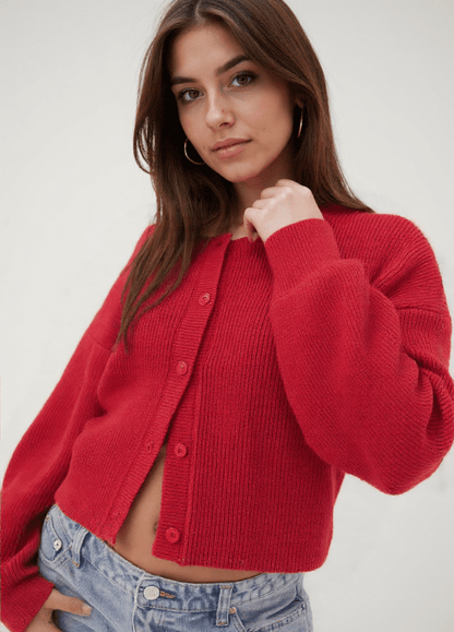 Women's Cardigan Autumn Colors Soft