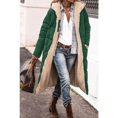 Practical Reversible Winter Long Coat