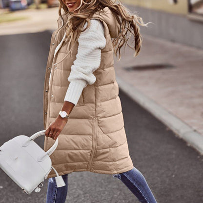 Women's Long Elegant Bodywarmer