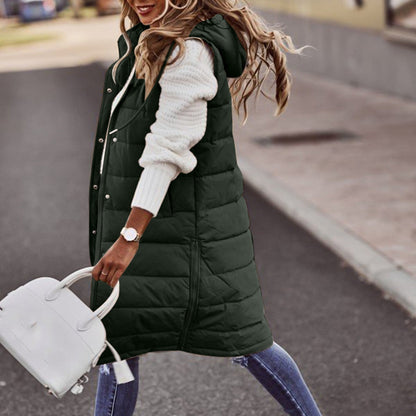 Women's Long Elegant Bodywarmer