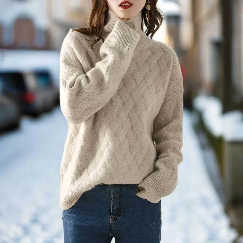 Soft Wool Sweaters Cable Knit Oversized