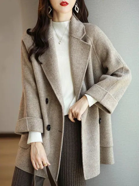 Women's Winter Coat Wool Warm Elegant