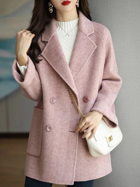Stylish Women's Wool Winter Coat