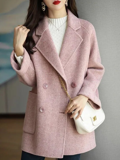 Women's Winter Coat Wool Warm Elegant