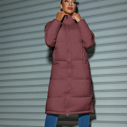 Quilted Parka Warm Elegant