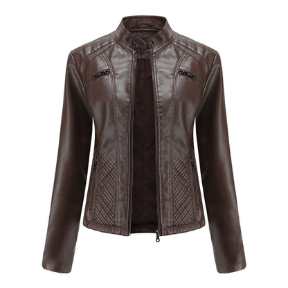 Leather Jacket Classic Style Elegant