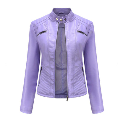 Leather Jacket Classic Style Elegant