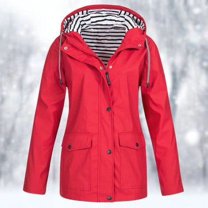 Waterproof Rain Jacket Hood Outdoor
