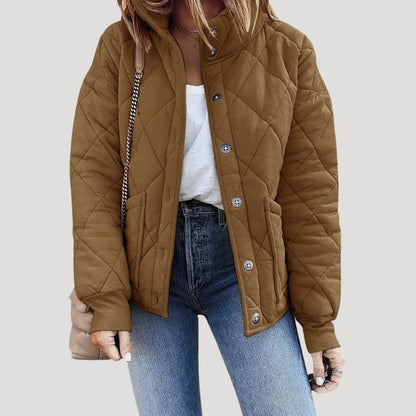 Women's Puffer Jacket Quilted Vest Warm Insulated