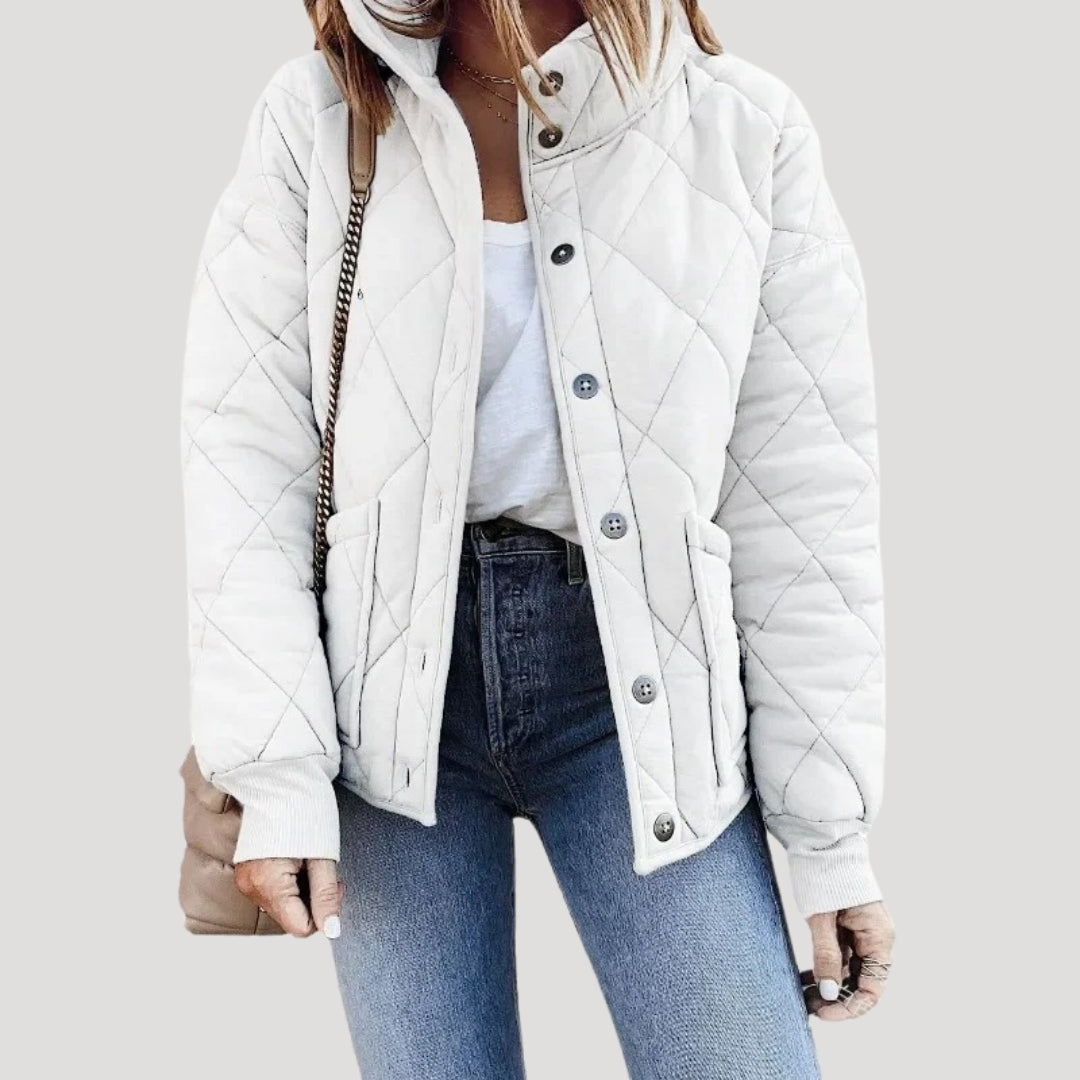 Women's Puffer Jacket Quilted Vest Warm Insulated