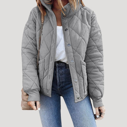 Women's Puffer Jacket Quilted Vest Warm Insulated