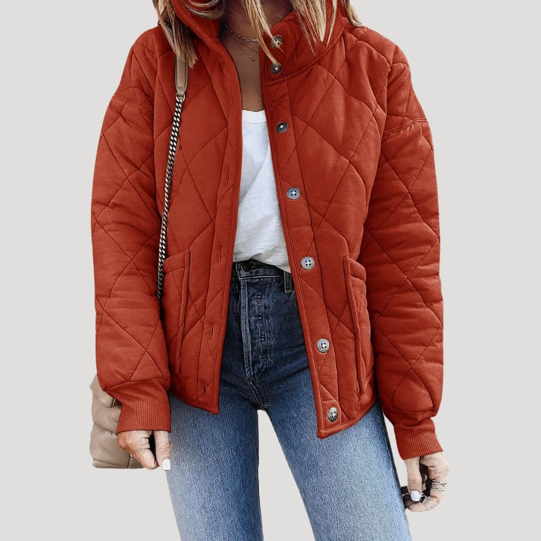 Women's Puffer Jacket Quilted Vest Warm Insulated