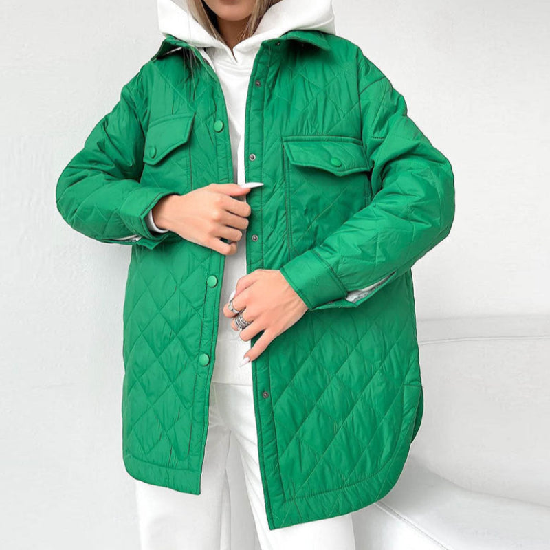 Women's Winter Jacket Padded Insulation Long-sleeved Quick Release
