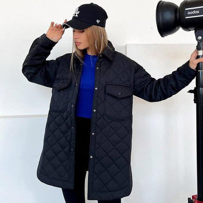 Women's Winter Jacket Padded Insulation Long-sleeved Quick Release