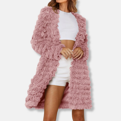 Women's Long Elegant Open Cardigan