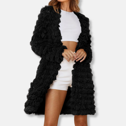 Women's Long Elegant Open Cardigan