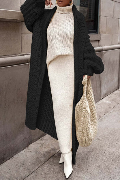 Women's Cardigan Oversized Soft Wool Long