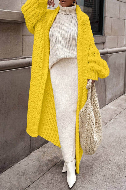 Women's Cardigan Oversized Soft Wool Long