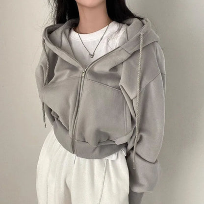 Cuddly Hooded Shirt - Soft Fleece Top for Relaxed Days