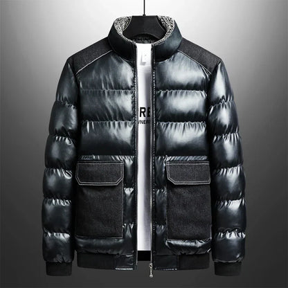 Men's Sporty-Elegant Bomber Jacket