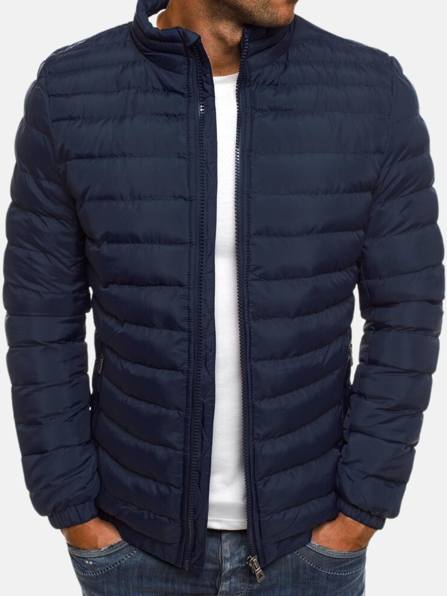 Men's Down Jacket Lightweight Quilted Warm