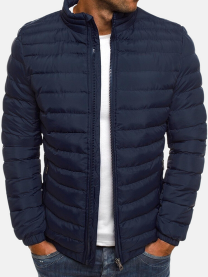 Men's Down Jacket Lightweight Quilted Warm
