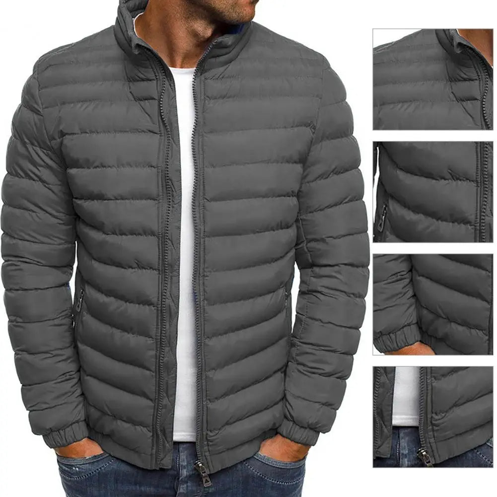 Men's Lightweight Down Jacket Zipper Autumn