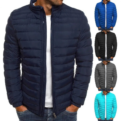 Men's Lightweight Down Jacket Zipper Autumn