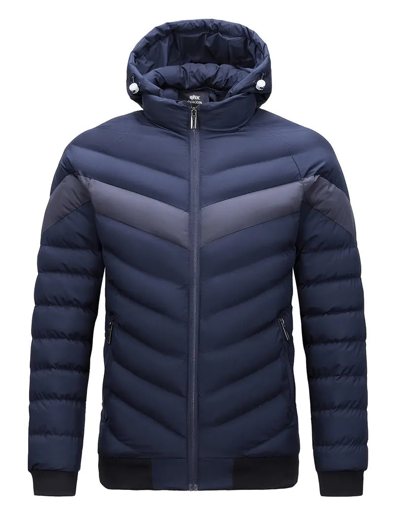 Men's Warm Winter Jacket Lightly Insulated