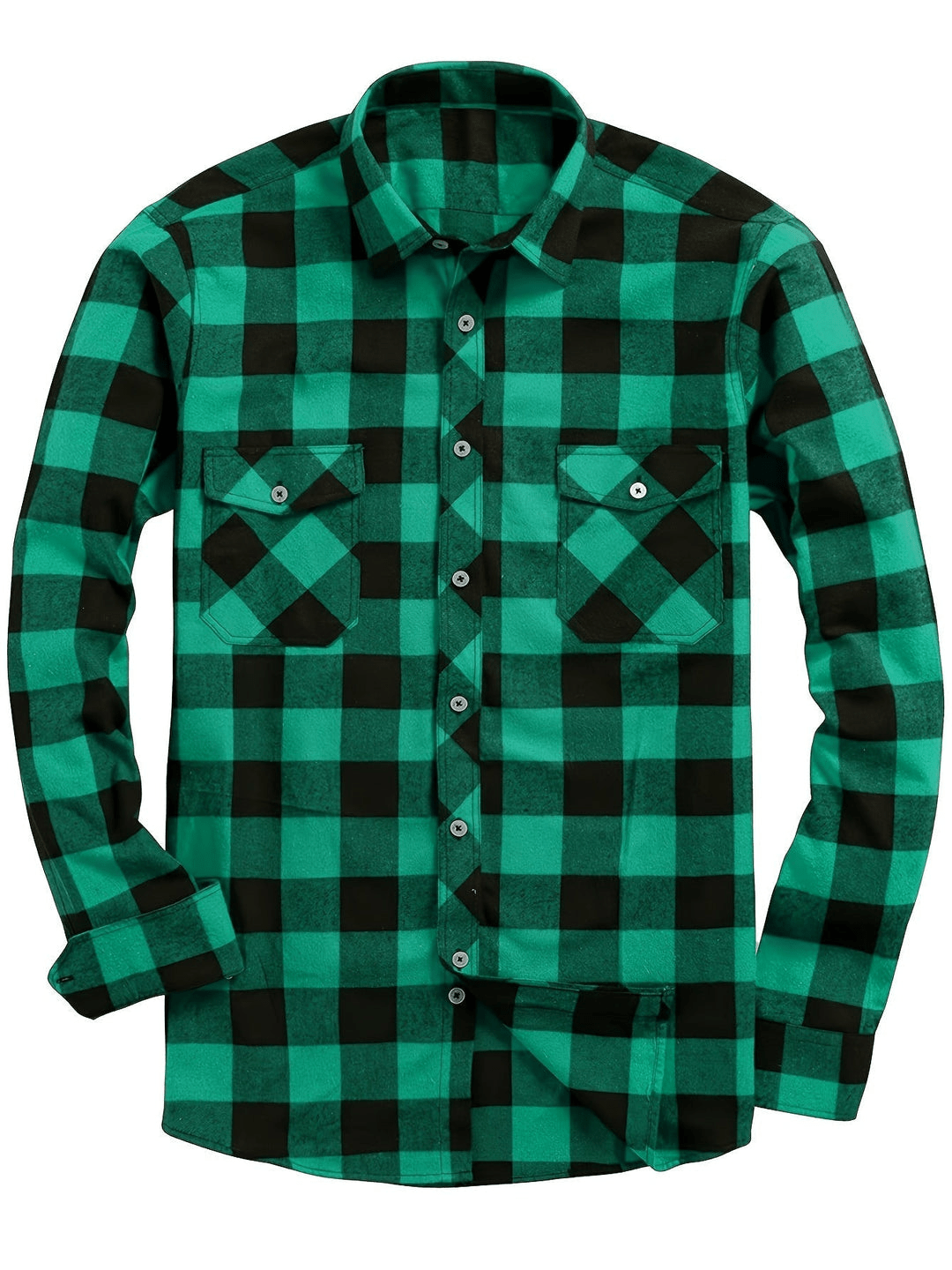 Men's Flannel Shirt Trendy Casual