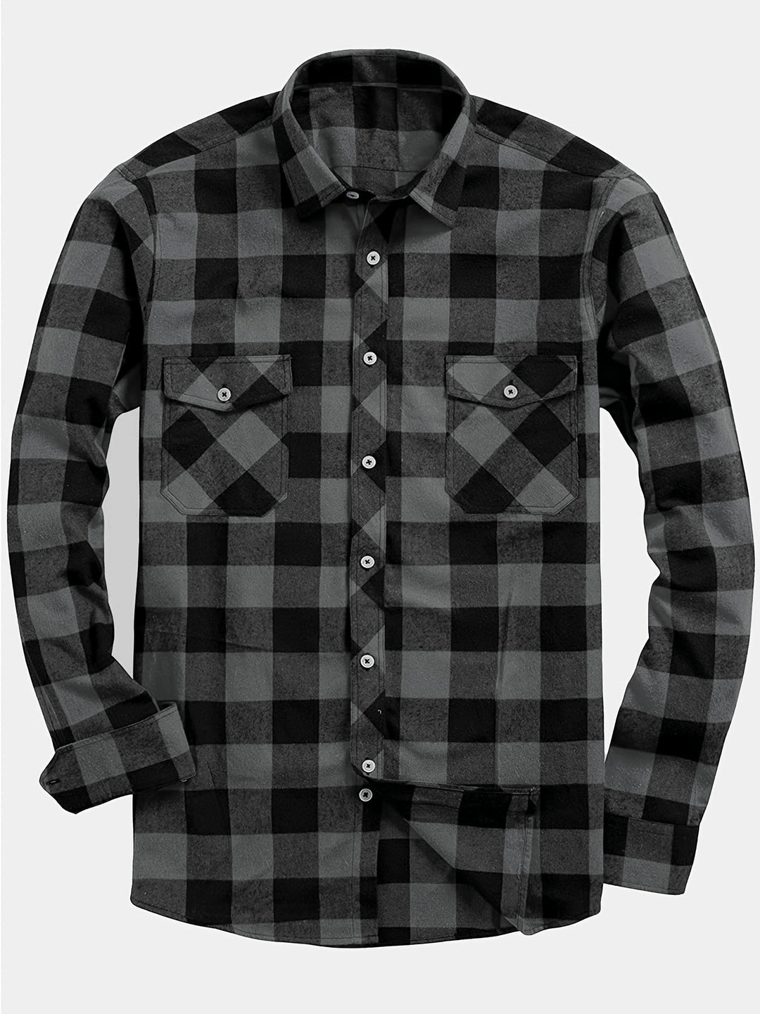 Men's Flannel Shirt Trendy Casual