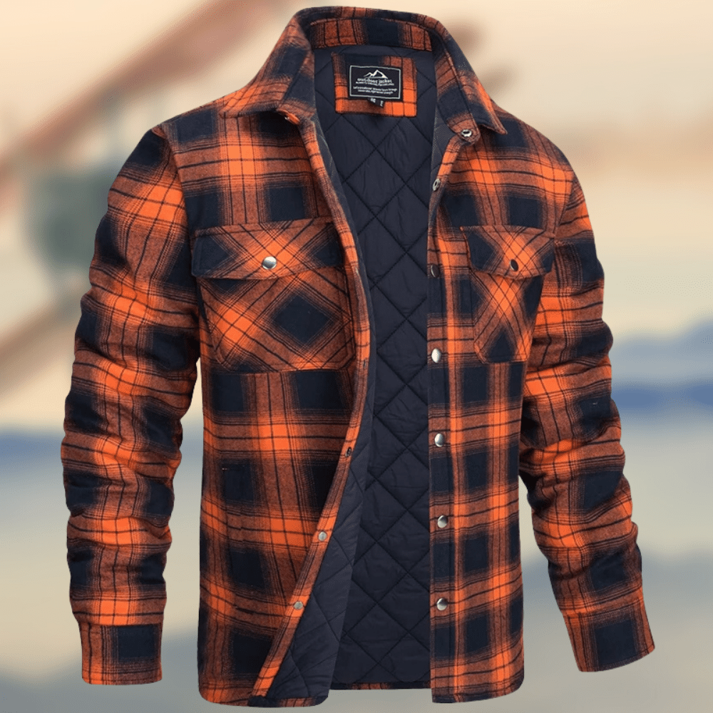 Elegant Men's Warm Fleece Jacket